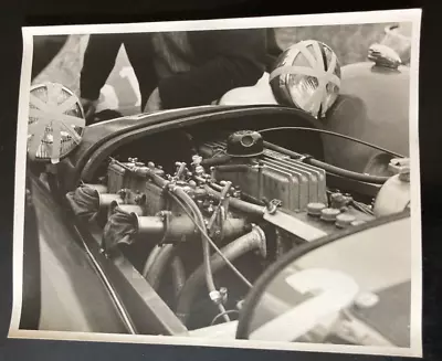 Vintage Photo Auto Racing Laguna Seca Raceway C. 1960 Lotus 7 Motor 8x10 In • £9.72