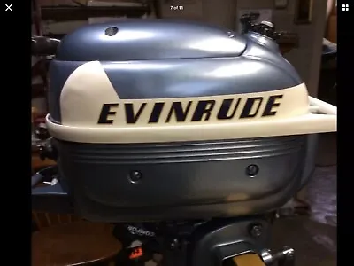 $1399 • Buy Evinrude Lightwin 3 Hp Outboard Boat Motor 1955