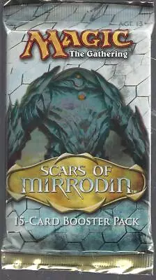 MTG Scars Of Mirrodin Booster  Magic The Gathering  • $23.99