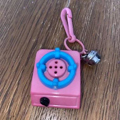 Rare Vintage 1980s Plastic Clip On Bell Charm One Burner Stove For 80s Necklace • $24.99