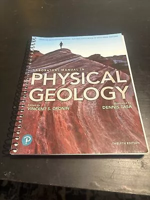 Laboratory Manual In Physical Geology By Vincent S. Cronin (2020 Hardcover) • $59.95