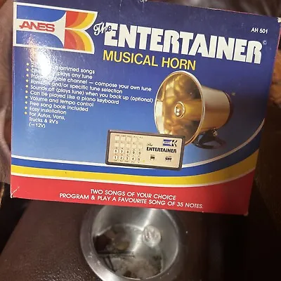 Vintage Electronic Musical Car Horn The Entertainer ANES 501 Compu Horn • $29