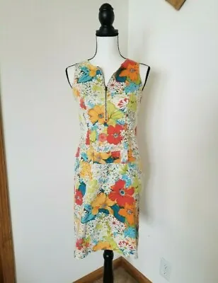 Vintage Bets By Canvasback Floral Dress • $40