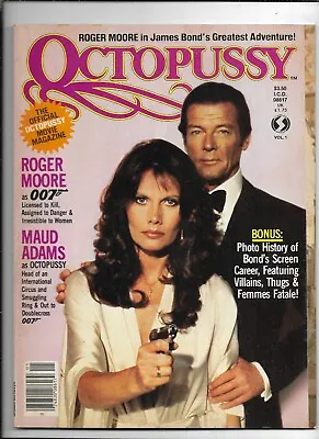 James Bond 007 Official Movie Magazine Lot (1983-85) Octopussy A View To A Kill • $15