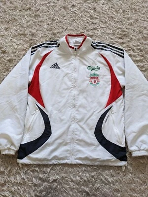 £24.99 • Buy Adidas Carlsberg Liverpool Track Top Jacket White Size M