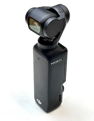 DJI Osmo Pocket 3 3-Axis Gimbal Stabiliser Camera Black (Preowned) • $892.05