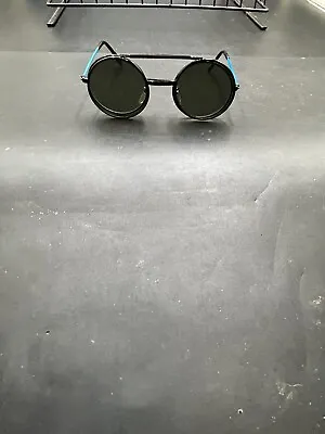 Vintage Round Flip Up Steampunk Sunglasses Retro John Lennon Style Glasses • $10