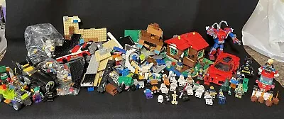 5+ Lb Lot Misc LEGOS Pieces Sets Minifigs Star Wars Marvel Ferrari +more • $19.99