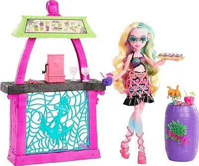 Monster High Scare-Adise Island Snack Shack Lagoona Blue Doll Playset New Toy • $44.99