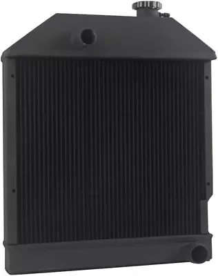 4 Aluminum Radiator For Ford/New HOLLAND TRACTOR 3230 3430 3930 4130 4630 BLACK • $544.59
