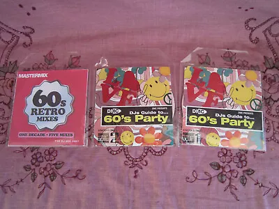 Mastermix 60s Retro Party & 2 DMC 60s Party - DJ CDS - For DJ Use • £9