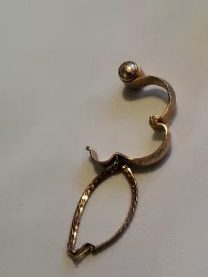 Glove Clip Holder Purse  Gold Tone  Vintage • $9.95