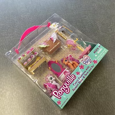 Ponyville Fancy Fashions Desert Rose Sew-and-So My Little Pony NEW/SEALED • $49