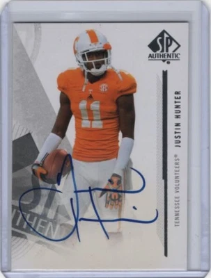 $4.99 • Buy 2013 Upper Deck SP Authentic Justin Hunter Auto #102