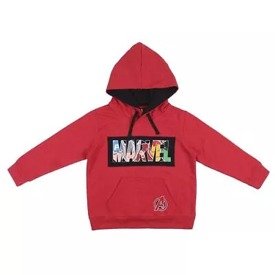 Children's Marvel Avengers Logo Red Hoodie • £9.95