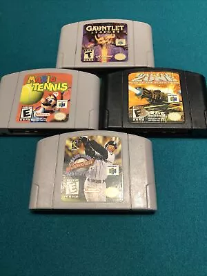 Lot Of 4 N64 Nintendo 64 Games • $29