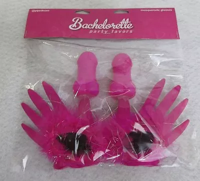 Bachelorette Party Favor Masquerade Penis Glasses Bridal Shower Party Gift Pride • $11.89