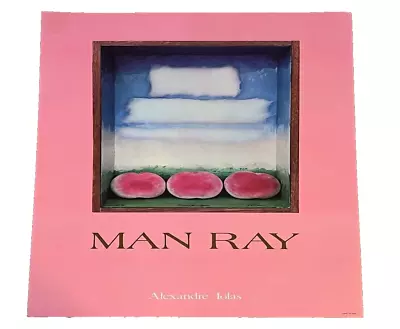 Vintage Man Ray Print THREE PEACHES Alexandre Iolas Gallery Offset Litho 19x32 • $75