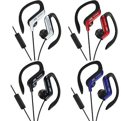 JVC HAEBR80 Sport-Clip In-Ear Headphones/Earphones With Microphone & Remote • $17.98