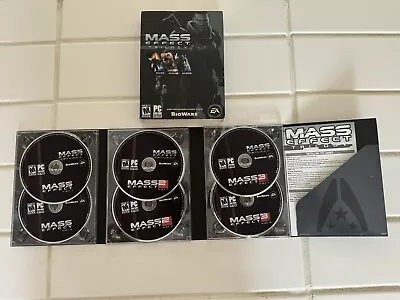 Mass Effect Trilogy PC DVD-ROM The Complete 6-Disc Mass Effect Saga! • $19.99