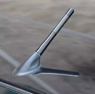 £6.12 • Buy Car Radio Antenna FM AM 12cm Black Universal Carbon Fibre