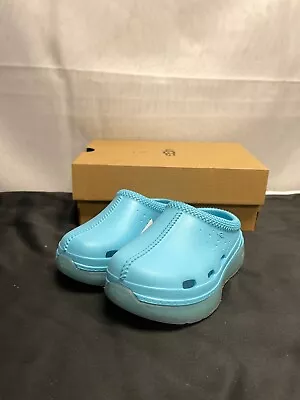 UGG Tasman Sports 1136525T Toddler Blue Round Toe Slip On Clogs Size 7 • $44.99