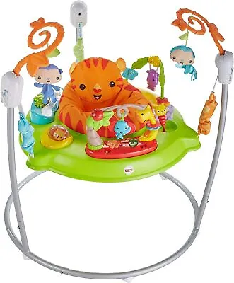 Fisher-Price Roarin Rainforest Jumperoo Infant Activity Center With Music Ligh • $457.41