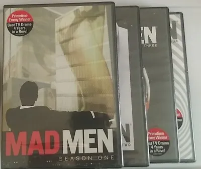 Mad Men Madmen Dvd Seasons 1-4 (1234) Sealed • $12.99