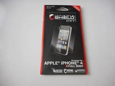 ZAGG Invisible Shield Screen Protector For Apple IPhone  4 -  Full Body Coverage • $4.95