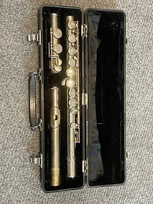 Vito 115 Silver  Flute With Original Vito Hard Case Made In USA  FREE SHIPPING • $75