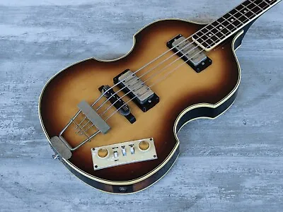 1982 Greco VB-50 Violin Beatle Bass (Brown Sunburst) • $1245