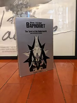 BAPHOMET The Tarot Of The Underworld By: Akron/H.R. Giger - CD Poster Rare • $100