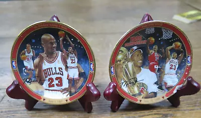 MICHAEL JORDAN’S GREATEST MOMENTS 97 Finals Game 1 Win & The 4th Title Plates • $10