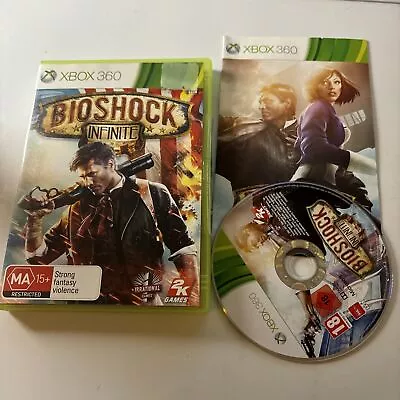 Bioshock Infinite Xbox 360 Edition Game By Irrational PAL Manual • $15