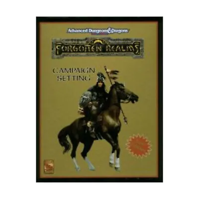 Forgotten Realms Campaign Setting (2nd Ed 1st) Fair • $145