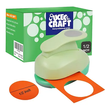 1/2 Inch Circle Punch Paper PunchOne Circle Hole PunchCircle Cutter Circle P • $9.40