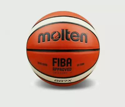 BasketBall Size GG7X Molten Ball FIBA Game Official Size #7 Soft PU Train Match • $22.38