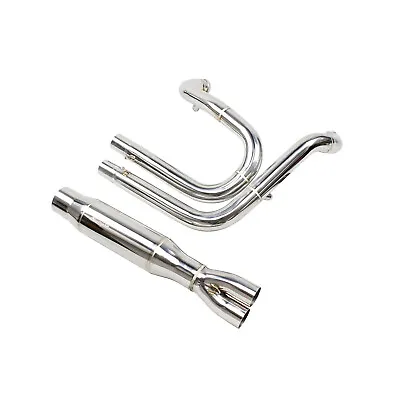 Stainless Steel 2 Into 1 Exhaust Pipe For Harley 18-23 Fat Boy Breakout FXDR114 • $499.95