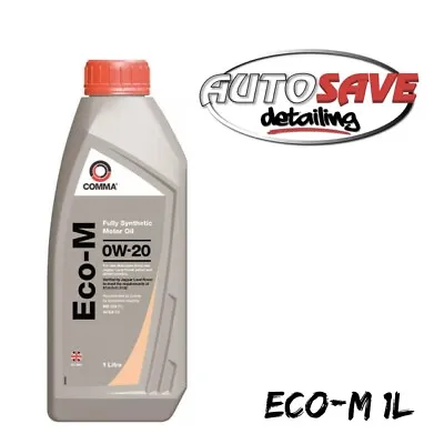 £11.95 • Buy Comma - Eco-M Motor Oil Car Engine Performance 0W-20 Fully Synthetic FS - 1L