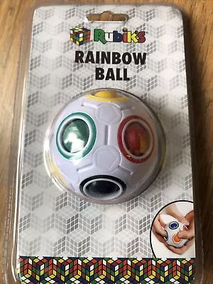 Magic Rainbow Fidget Ball Toy Speed Cube Brain Teaser Stress Relief For All  • £5.99