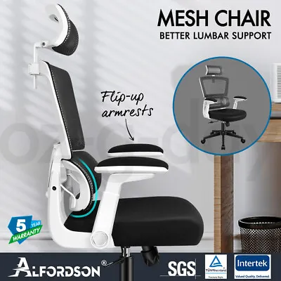 $149.95 • Buy ALFORDSON Mesh Office Chair Executive Computer Chairs Study Work Gaming Seat