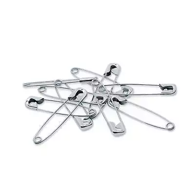 Safety Pins Sewing Quilters Basting Craft Pin Nickel Plated - Assorted Sizes • $3