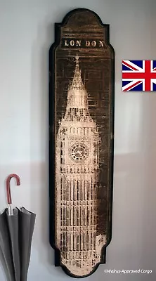 £146.04 • Buy Pottery Barn London City Wall Art -nib- Make Your Home DÉcor A Jolly Good Show!