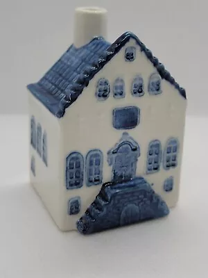 Vintage KLM 4 Rynbende Blue Delft Holland Amsterdam House Empty Decanter Bottle • $37.49