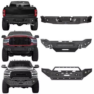 Front Winch Bumper Or Rear Bumper Bar W/Led Lights For Ram 2500/3500 2019-2024 • $1198.18