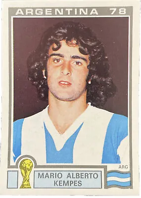 Panini World Cup Story Argentina 78 - # 107 - MARIO ALBERTO KEMPES - Argentina  • £2.99