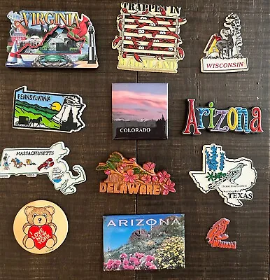 Vintage US State Refrigerator Magnets - YOU PICK • $2.99