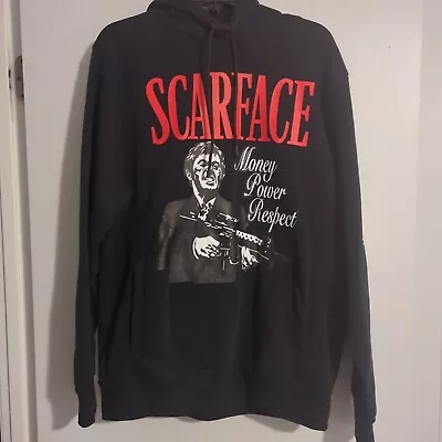 Scarface Reason Hoodie Money Power Respect The World Is Yours Men's Large NWTs • $19.97