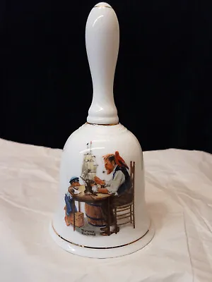 Norman Rockwell Bell 1985 6 Inch Tall For A Good Boy • $4.99