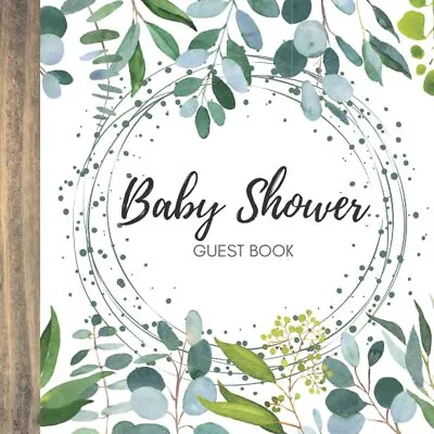 £8.12 • Buy Baby Shower Guest Book: Gender Neutral Baby Shower Sign In Book
